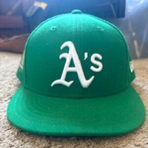 New Era 59FIFTY Oakland A’s 50th Anniversary On-Field Cap Men’s 7 1/4